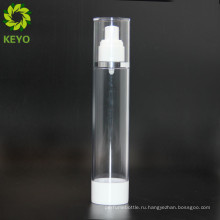 80ml опорожняют основа пластиковая бутылка 4 унции матовый пластик безвоздушного насоса бутылка 120ml опорожняют для крем